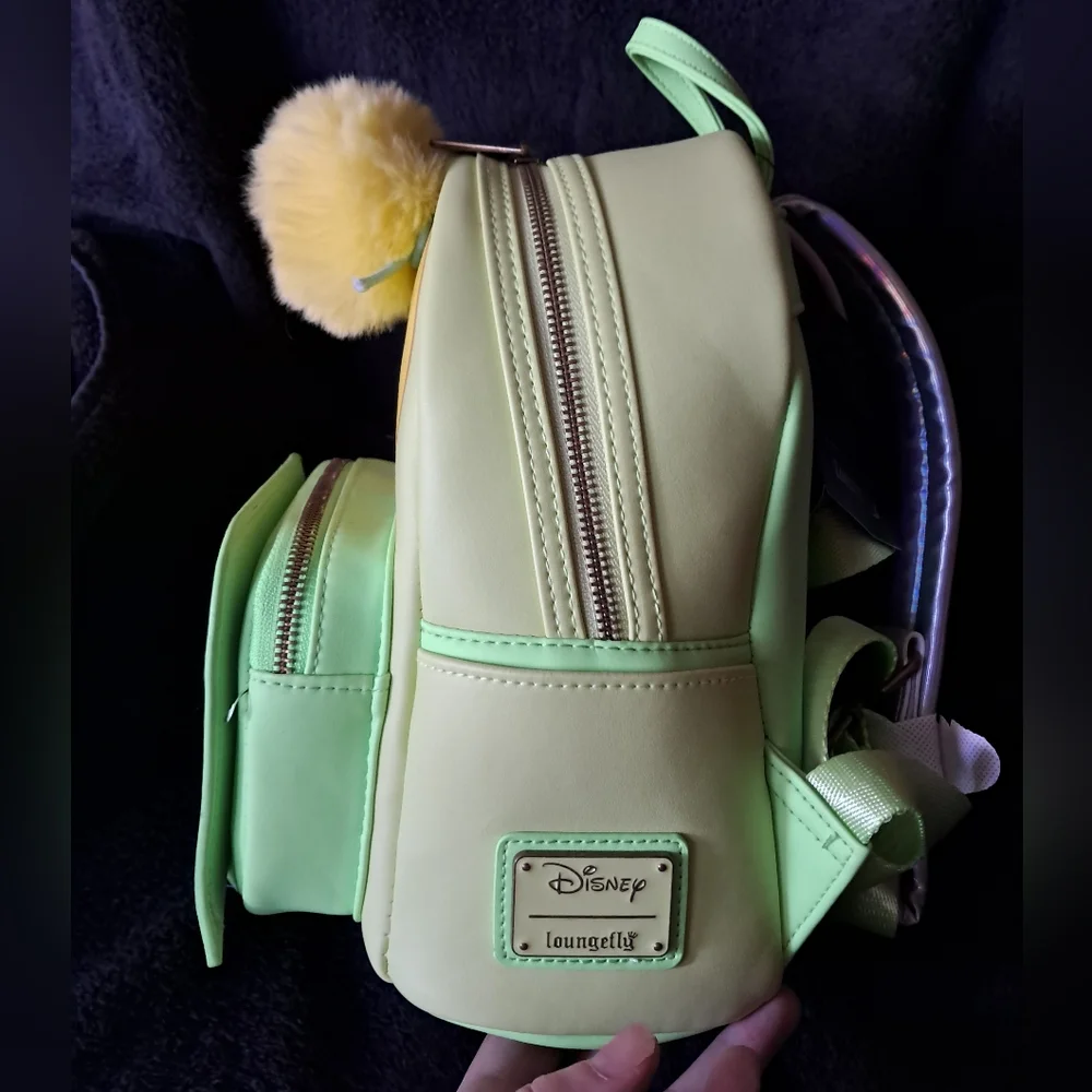 RARE Tinkerbell Pom Loungefly Mini Backpack - Picture 2 of 5